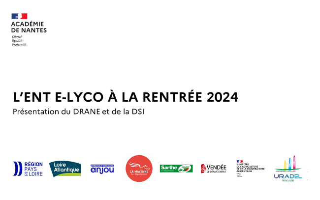 Présentation du futur e-lyco